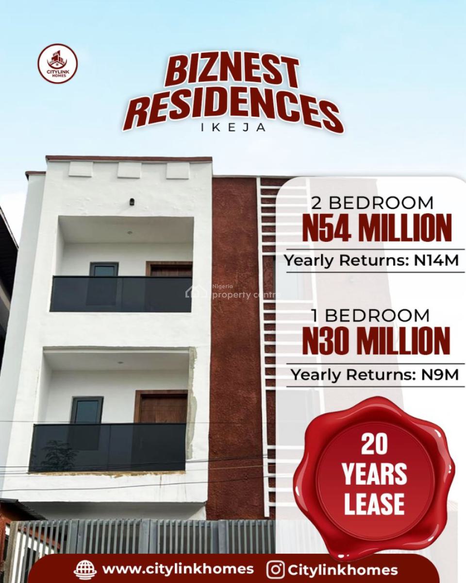 Own a Cash-flowing Apartment in One of Lagos Most Strategic and High-, Lagos, Ikeja, Lagos, Flat / Apartment for Sale