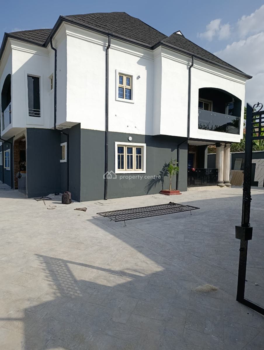 5 Bedroom Duplex Self Compound with 2 Units of Room Self Contain, Revival Bus Stop, Akala Express, New Garage, Oluyole, Oyo, Detached Duplex for Rent