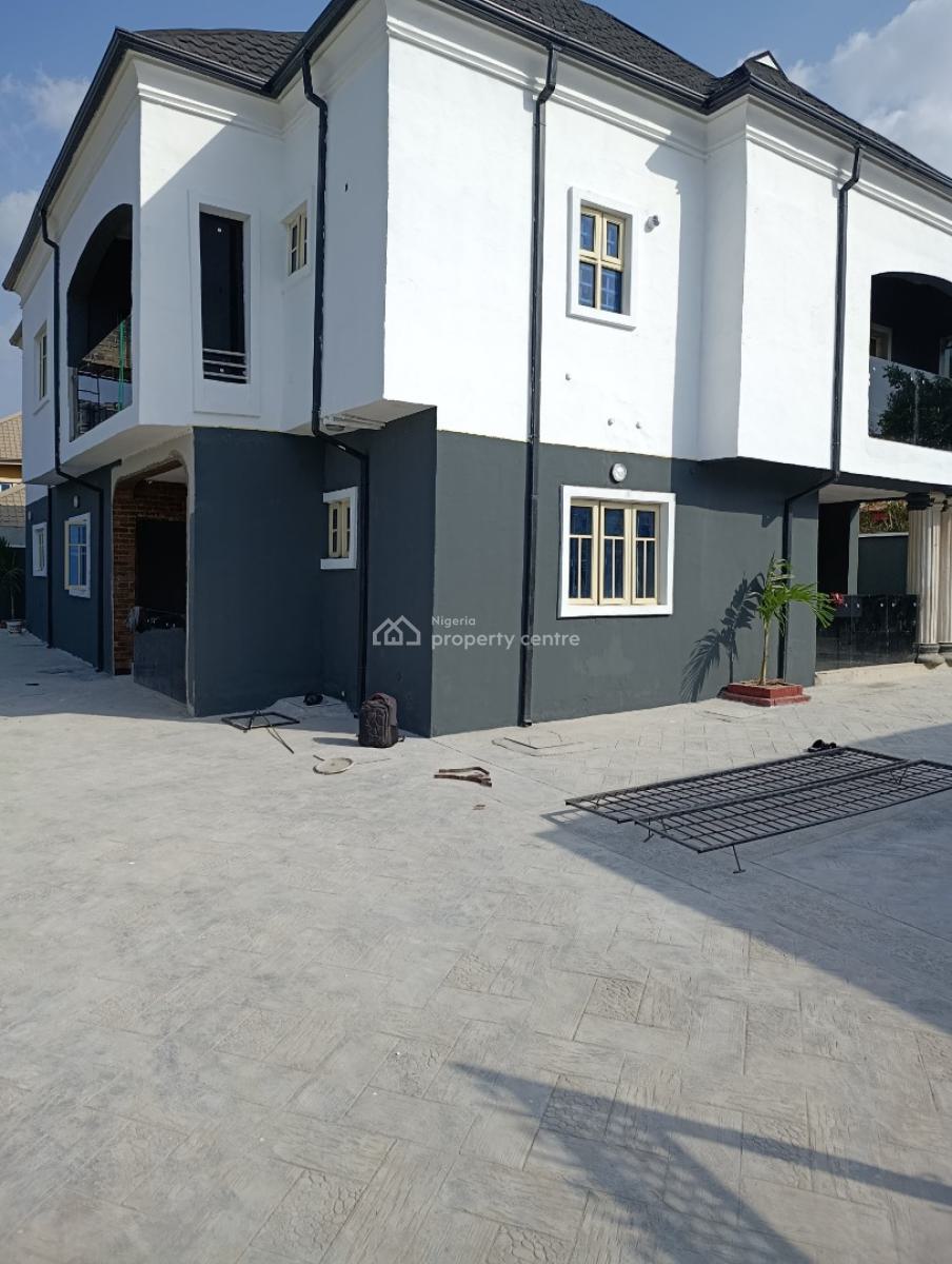 5 Bedroom Duplex Self Compound with 2 Units of Room Self Contain, Revival Bus Stop, Akala Express, New Garage, Oluyole, Oyo, Detached Duplex for Rent