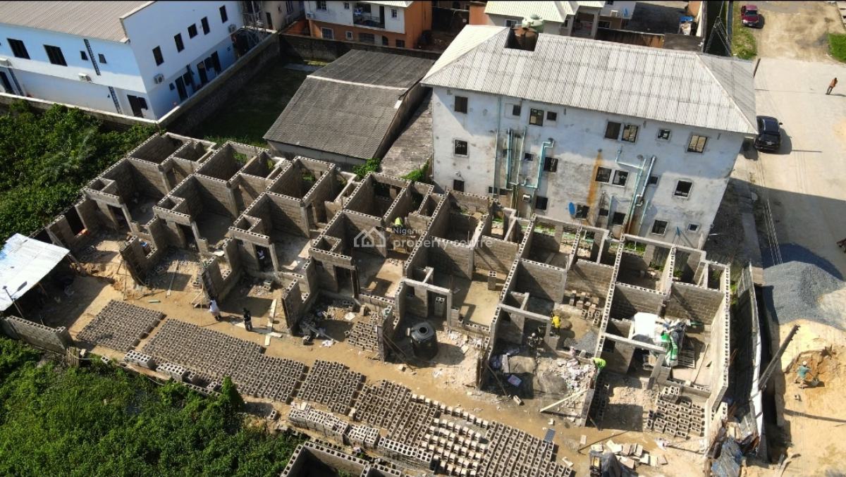 Off Plan 2 Bedrooms Terrace House with Bq, Off Mobil Road, Ajiwe, Ajah, Lagos, Terraced Duplex for Sale