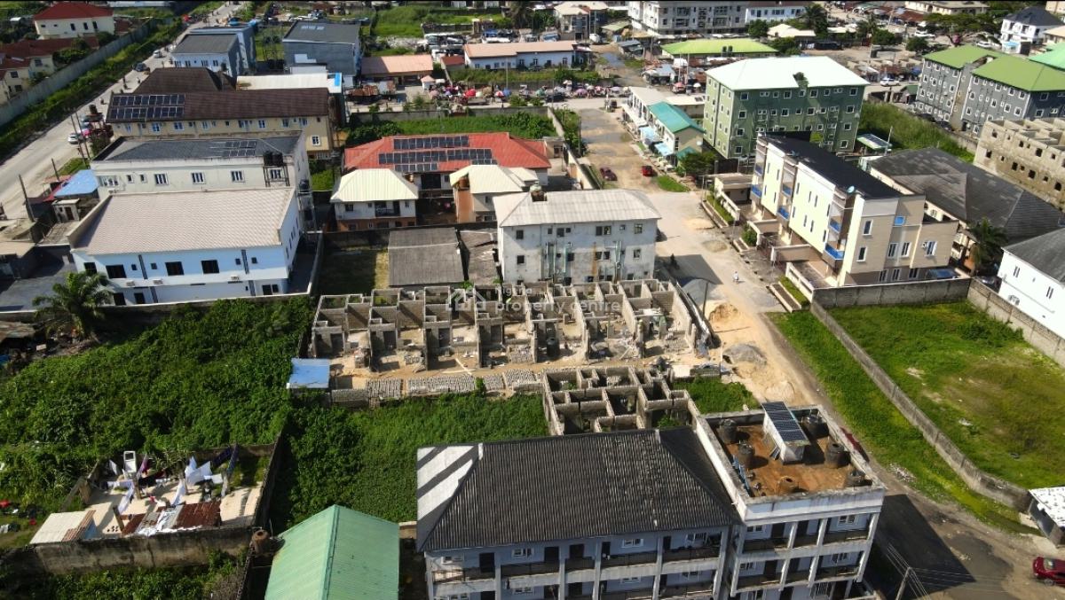 Off Plan 2 Bedrooms Terrace House with Bq, Off Mobil Road, Ajiwe, Ajah, Lagos, Terraced Duplex for Sale