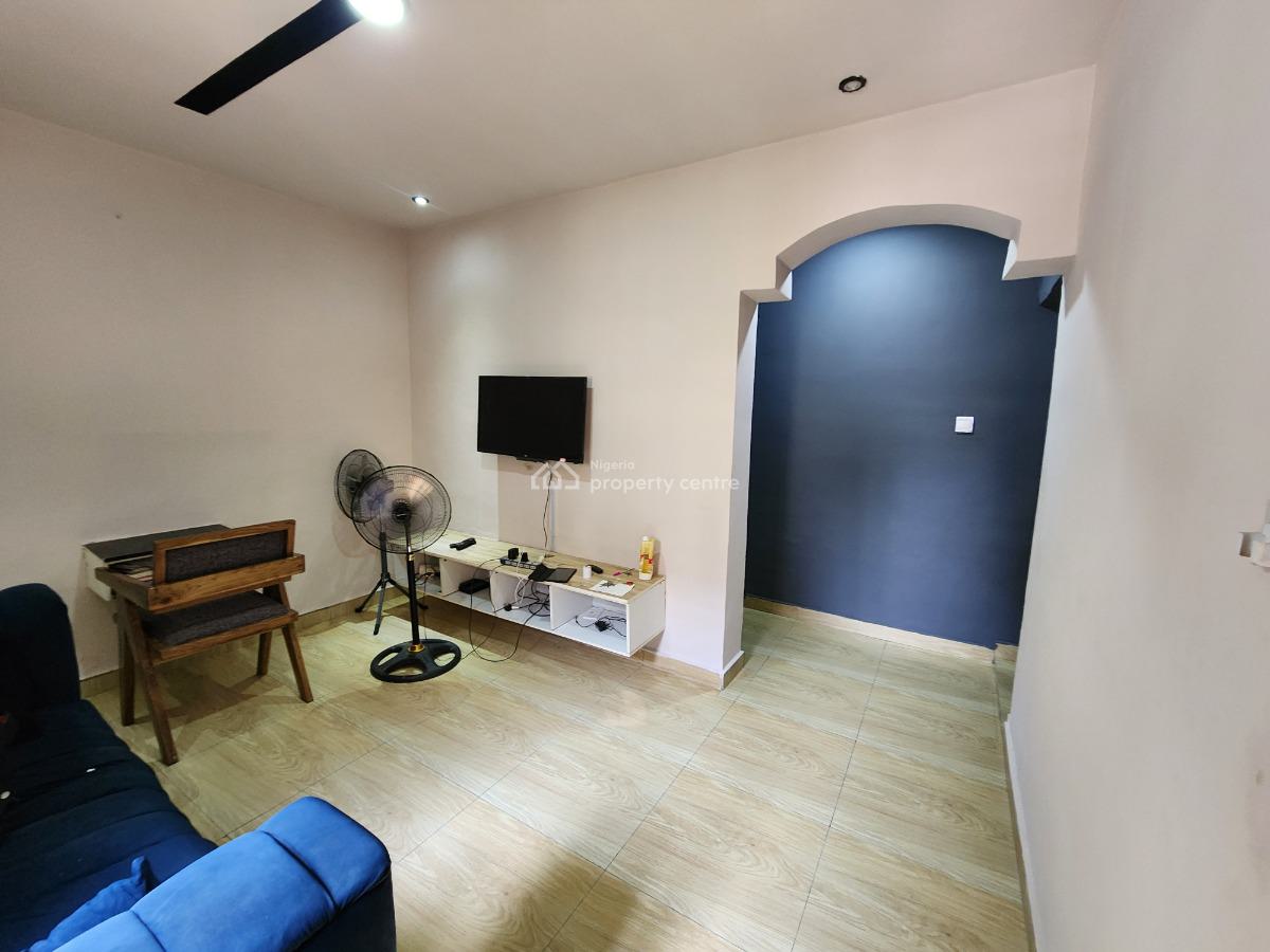 Premium Furnished 1-bedroom Apartment with Swimming Pool at Lugbe, Close to Dunamis Church, Lugbe District, Abuja, Mini Flat (room and Parlour) for Rent