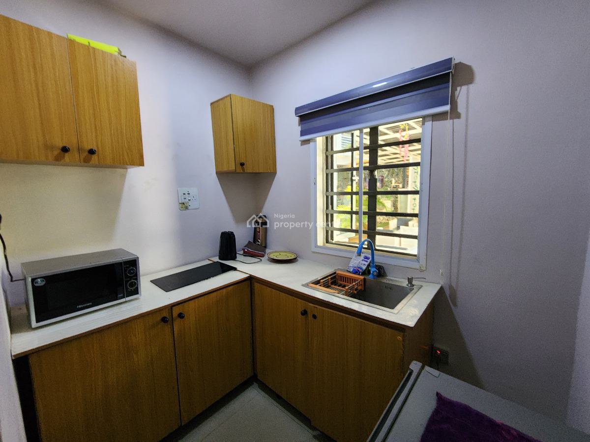 Premium Furnished 1-bedroom Apartment with Swimming Pool at Lugbe, Close to Dunamis Church, Lugbe District, Abuja, Mini Flat (room and Parlour) for Rent