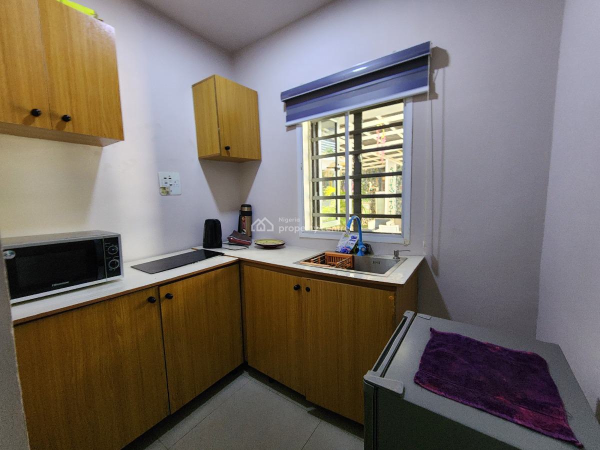 Premium Furnished 1-bedroom Apartment with Swimming Pool at Lugbe, Close to Dunamis Church, Lugbe District, Abuja, Mini Flat (room and Parlour) for Rent