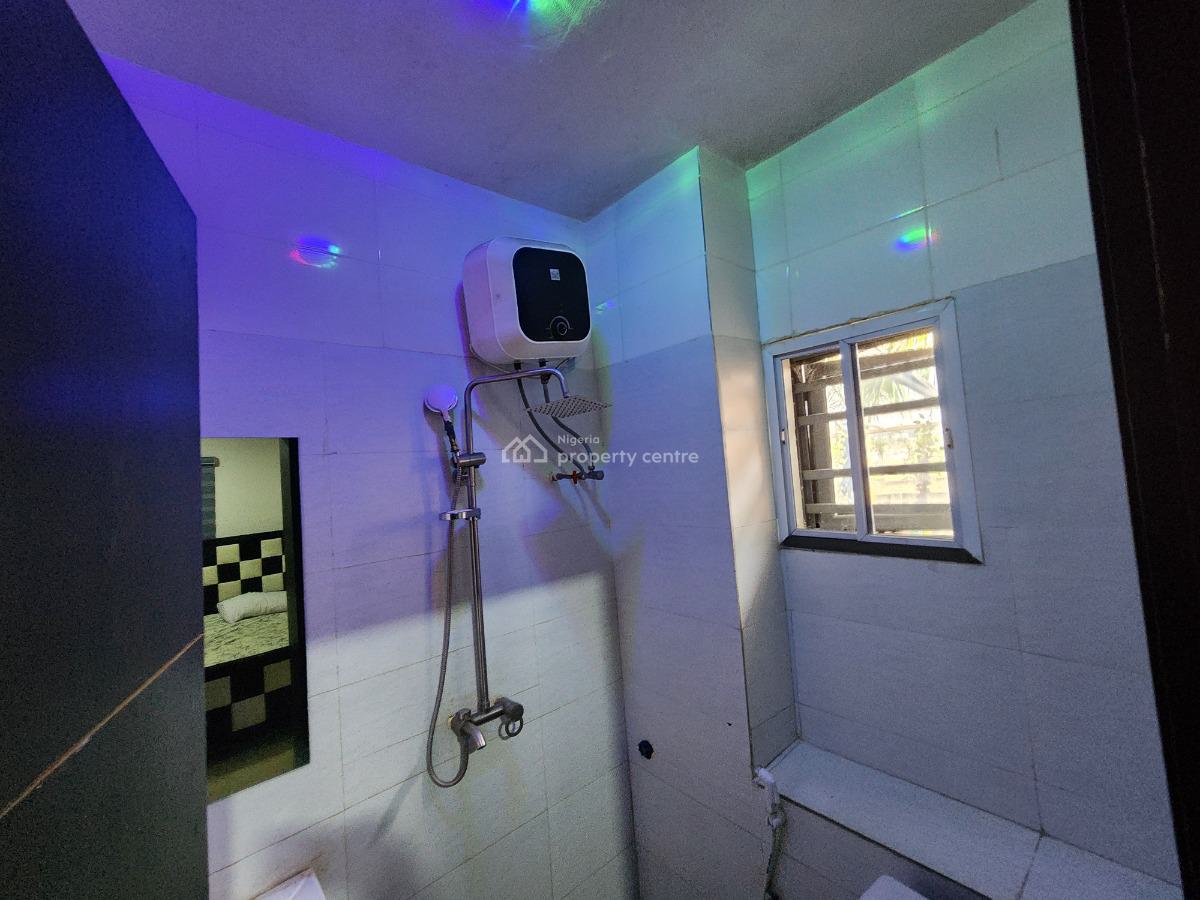 Premium Furnished 1-bedroom Apartment with Swimming Pool at Lugbe, Close to Dunamis Church, Lugbe District, Abuja, Mini Flat (room and Parlour) for Rent