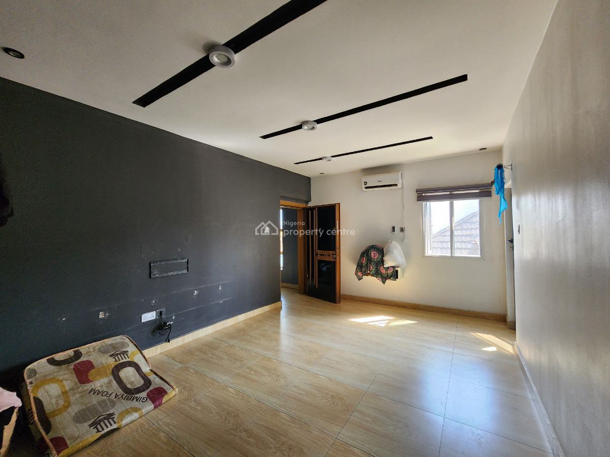 Partly Furnished 1 Bedroom Apartment with Swimming Pool, Close to Dunamis Church, Lugbe District, Abuja, Mini Flat (room and Parlour) for Rent