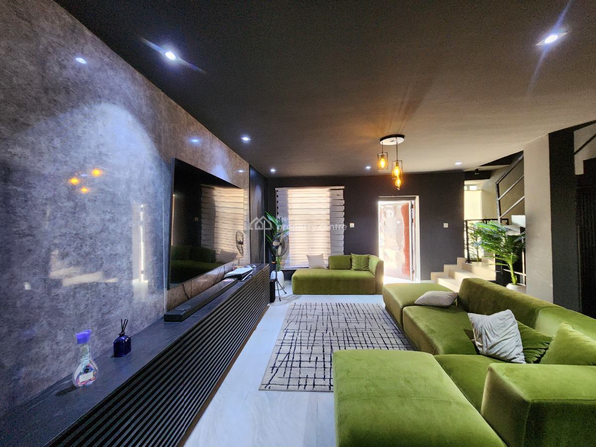 Luxury Fully Furnished 2-bedroom Duplex with Swimming Pool & Ps5, About 3 Minutes Drive From Dunamis Church, Lugbe District, Abuja, House for Rent