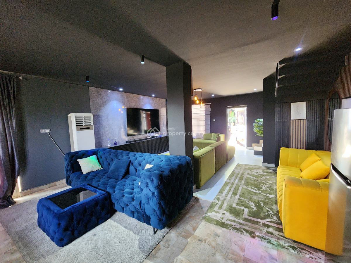 Luxury Fully Furnished 2-bedroom Duplex with Swimming Pool & Ps5, About 3 Minutes Drive From Dunamis Church, Lugbe District, Abuja, House for Rent