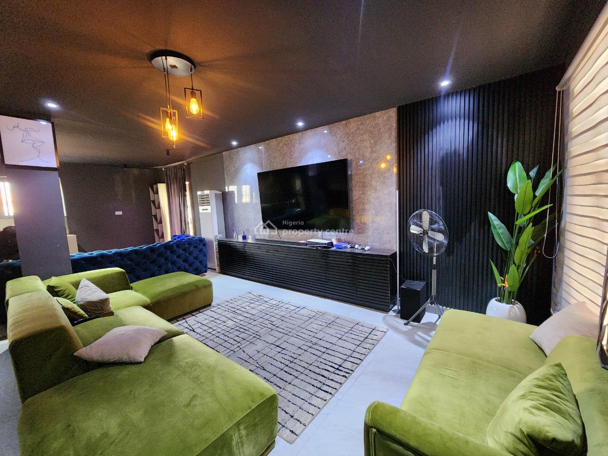 Luxury Fully Furnished 2-bedroom Duplex with Swimming Pool & Ps5, About 3 Minutes Drive From Dunamis Church, Lugbe District, Abuja, House for Rent