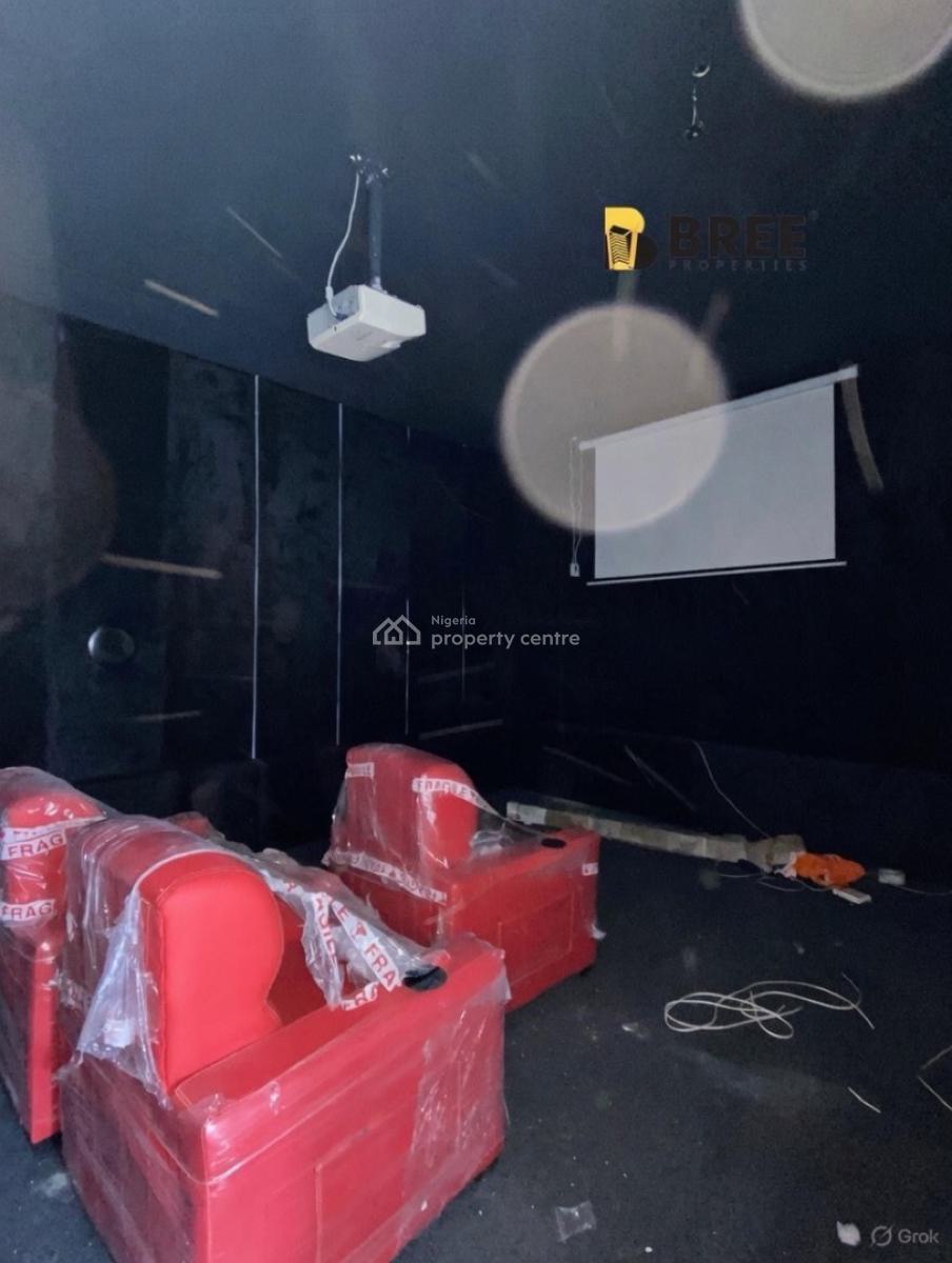 Massive 5 Bedroom Detached Duplex with Swimming Pool,cinema and Bq, Ikota, Ikota, Lekki, Lagos, Detached Duplex for Sale