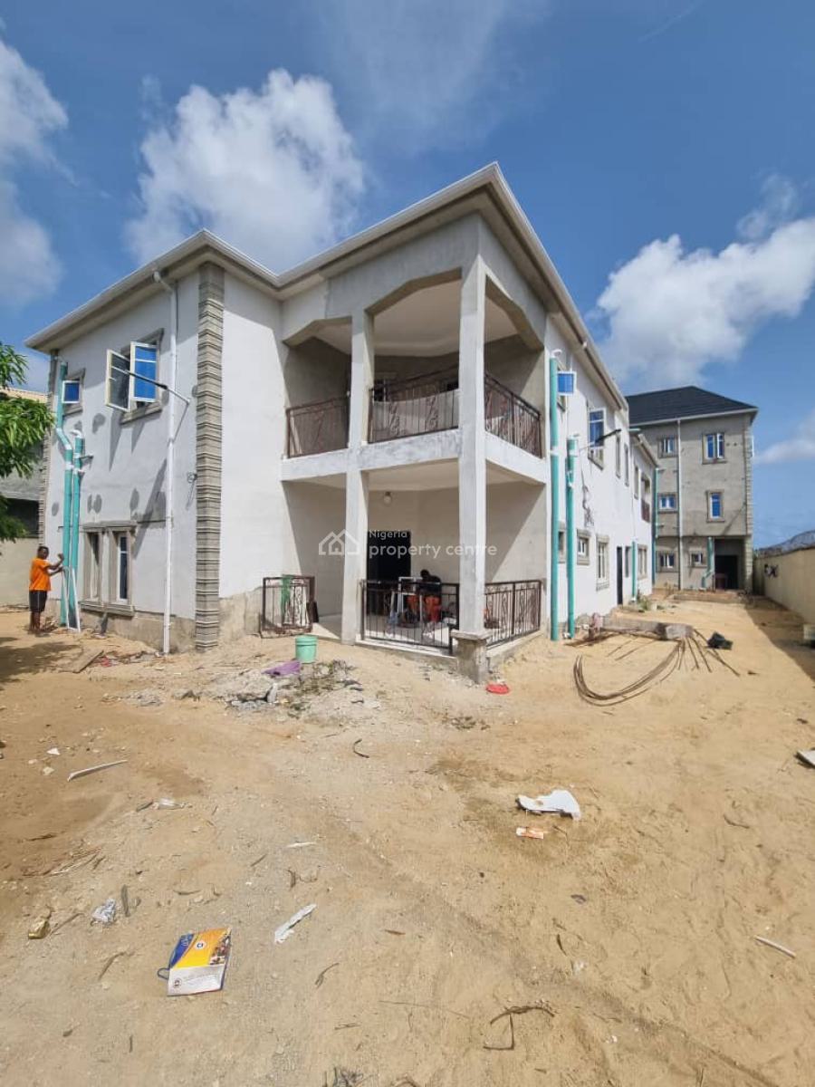 Spacious 4units of 2bedroom and 6units 1bedroom, Off Ira Nla/sangotedo/happyland Estate, Sangotedo, Ajah, Lagos, Block of Flats for Sale