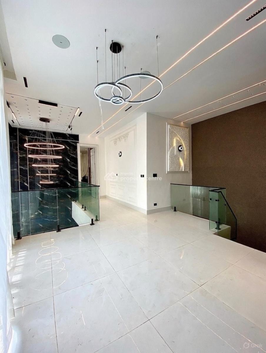 Contemporary 5 Bedroom Detached Duplex with Pool,gym,and Bq, Chevron, Lekki, Lagos, Detached Duplex for Sale