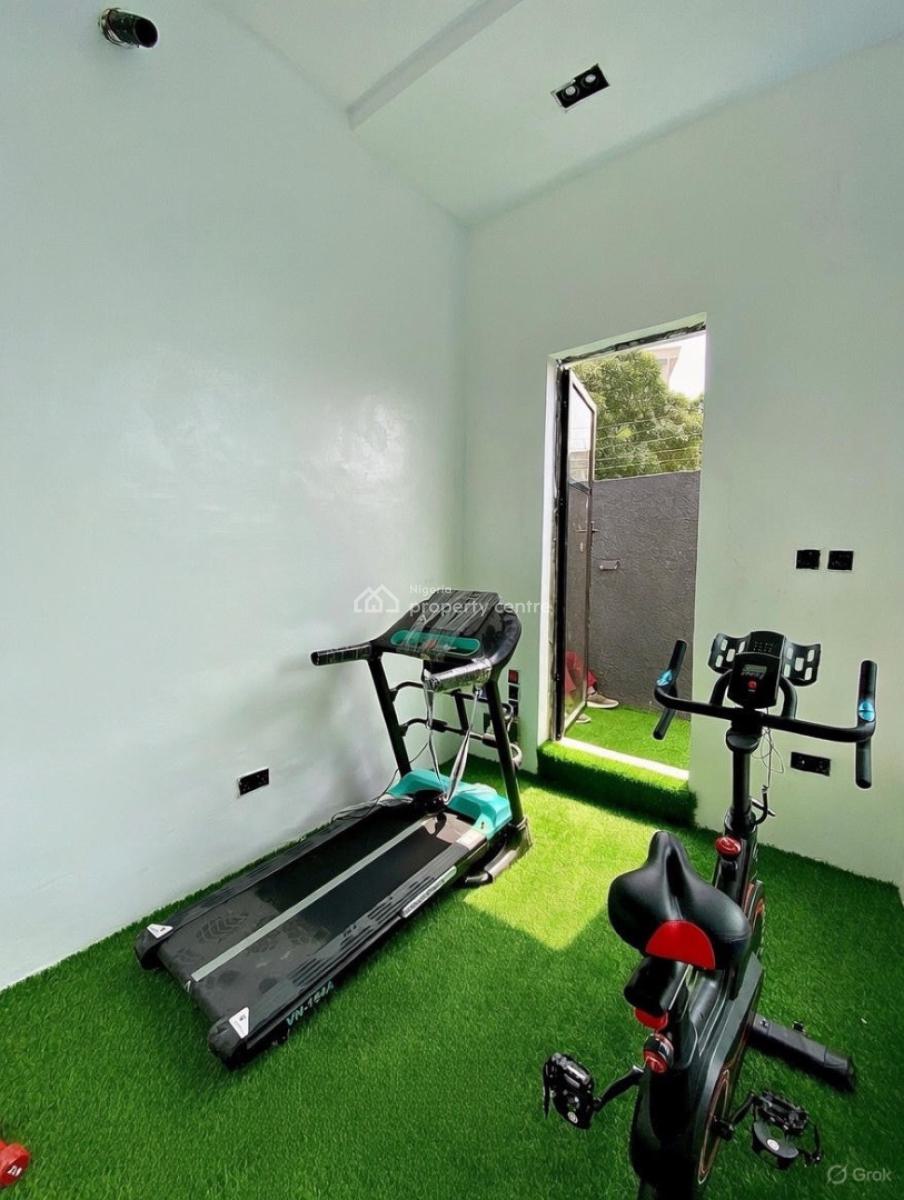 Contemporary 5 Bedroom Detached Duplex with Pool,gym,and Bq, Chevron, Lekki, Lagos, Detached Duplex for Sale