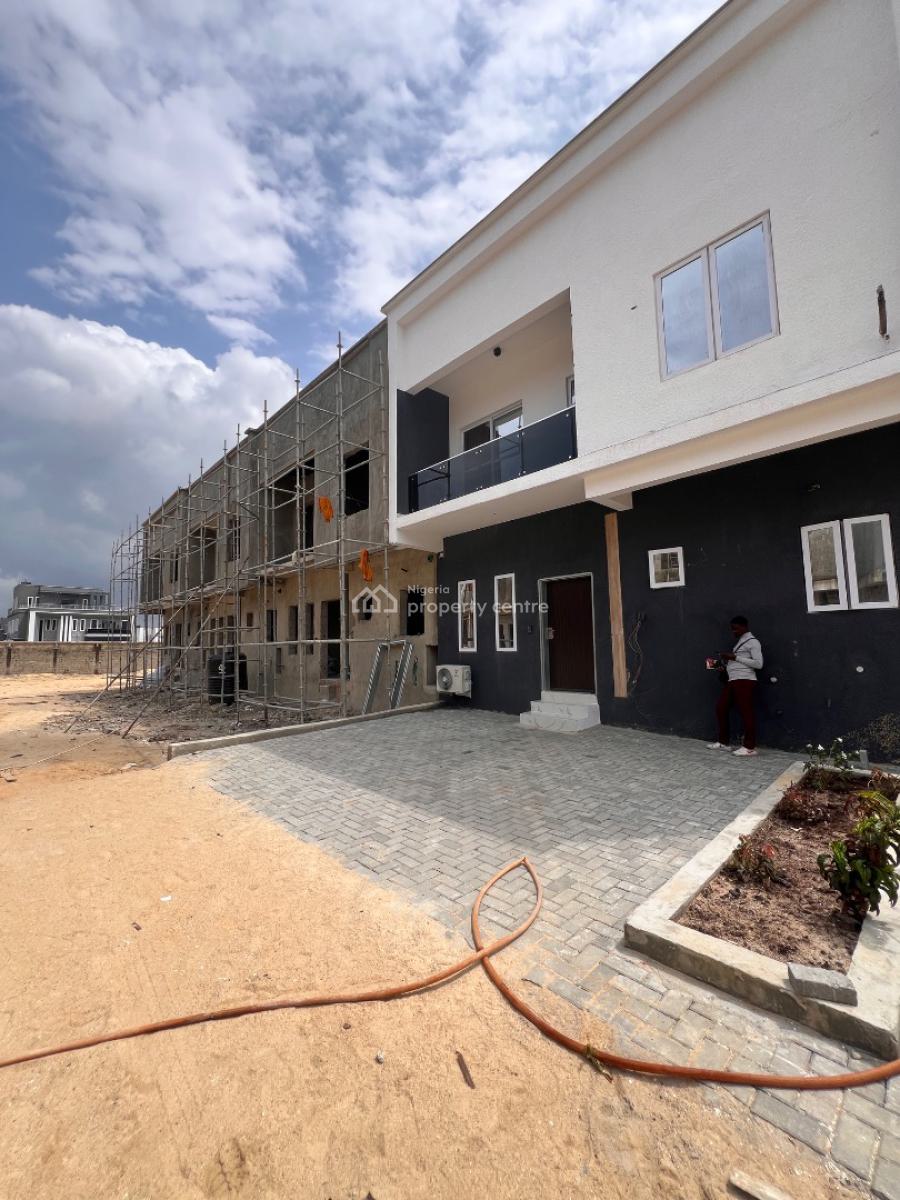 Solar Powered 4 Bedroom Duplex with Bq in a Serene Secured Estate, Solar Powered 4 Bedroom Duplex with Bq in a Serene Secured Estate, Ajah, Lagos, Semi-detached Duplex for Sale