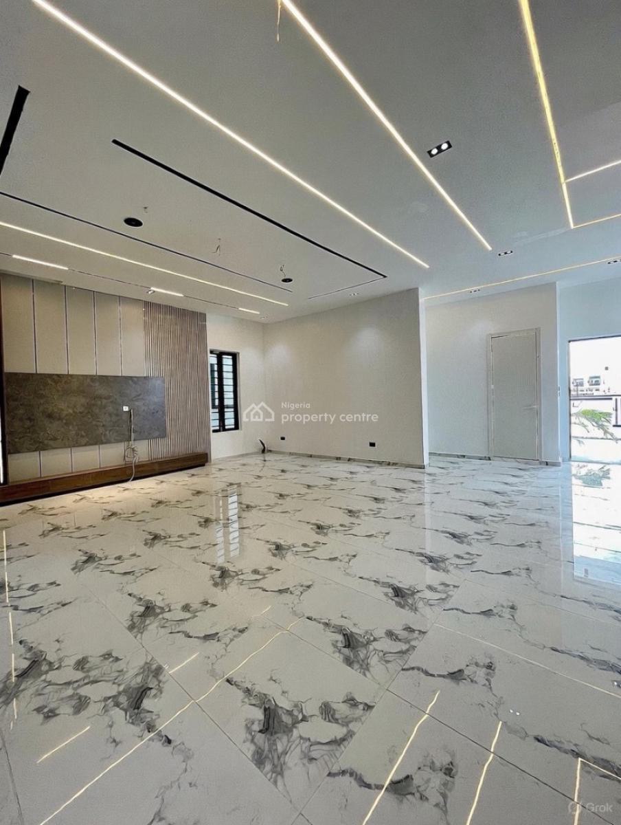 Contemporary 5 Bedroom Detached Duplex with Swimming Pool and Bq, Abraham Adesanya, Ajah, Lagos, Detached Duplex for Sale