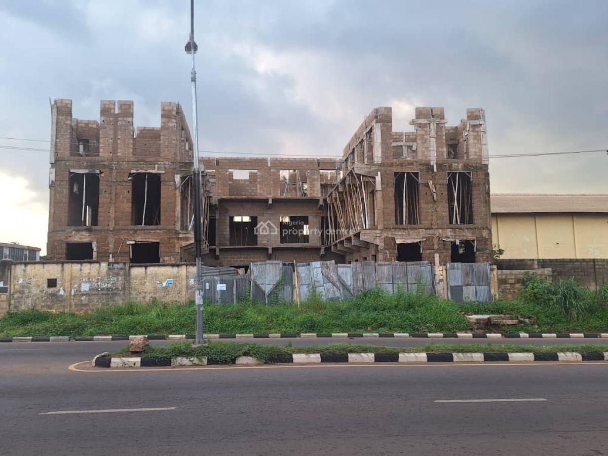 Strategic Uncompleted Multi-shopping Plaza Along Major Road, Dayspring Bus-stop Along Ogui Road, Enugu, Enugu, Plaza / Complex / Mall for Sale