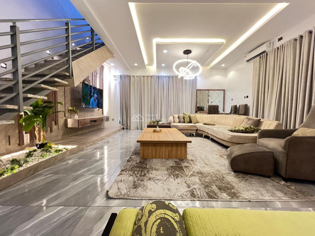 Luxury Fully Furnished 2 Bedroom Maisonette, Right Hand Side, Lekki Phase 1, Lekki, Lagos, Flat / Apartment for Rent