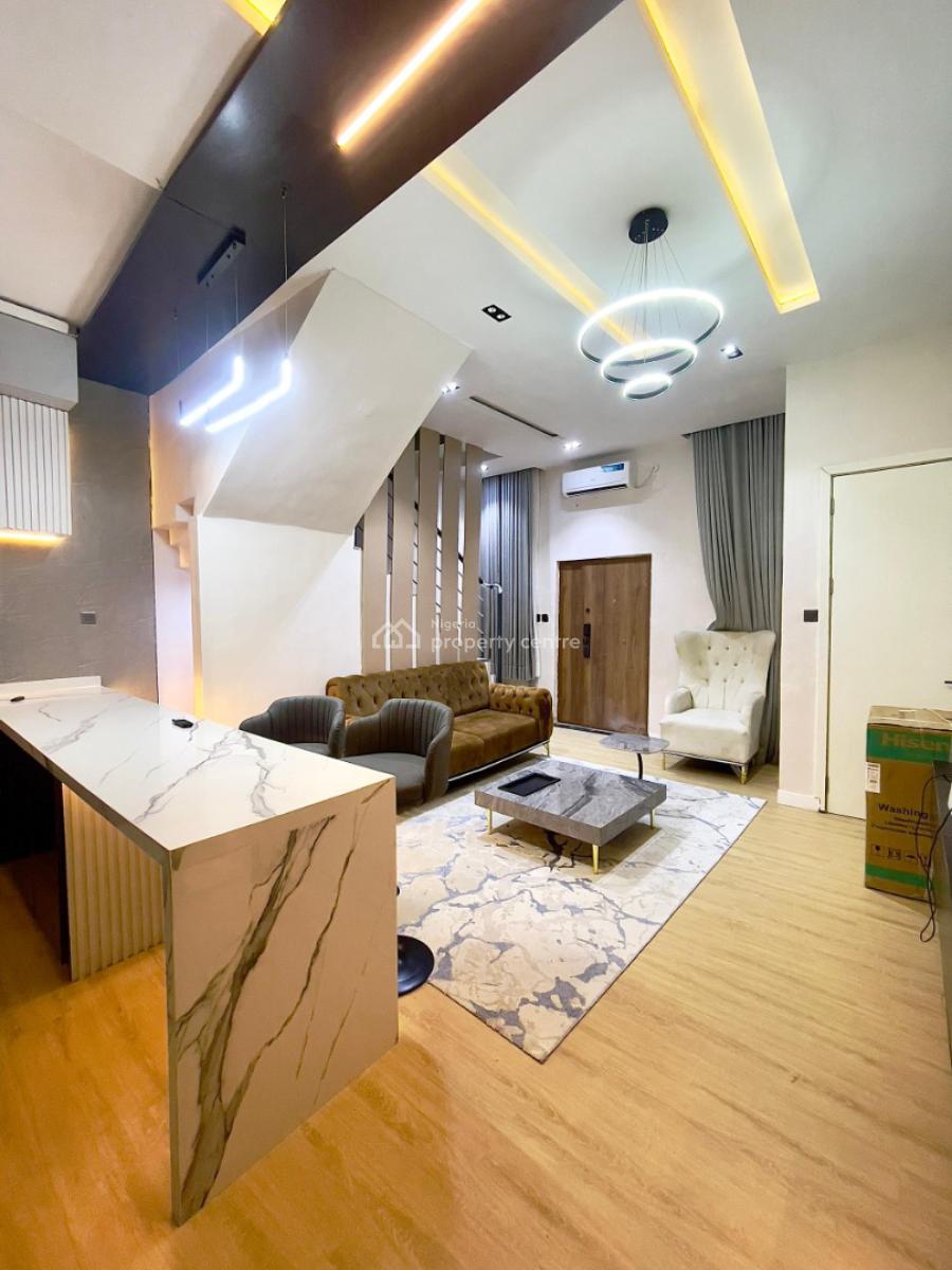 Tastefully Furnished 2 Bedroom Terrace Duplex with Ps 5, Snooker Board, Ajah, Lagos, Terraced Duplex for Rent