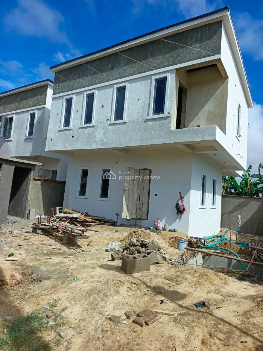 Three Bedroom Fully Detached Duplex, Oribanwa, Ibeju Lekki, Lagos, Detached Duplex for Sale