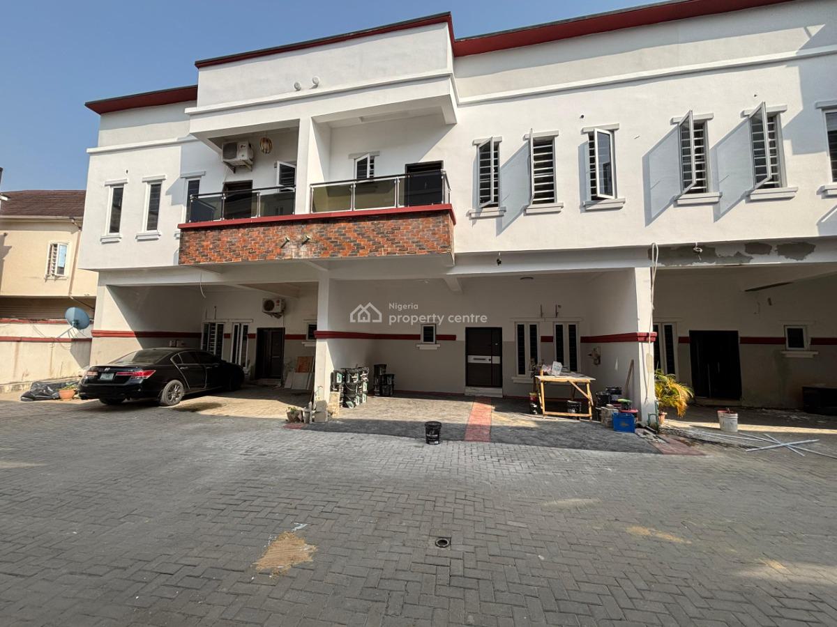 Specious Luxury 4 Bedrooms Terraced Duplex, Orchid Road, Before The Roundabout, Lekki, Lagos, Terraced Duplex for Rent