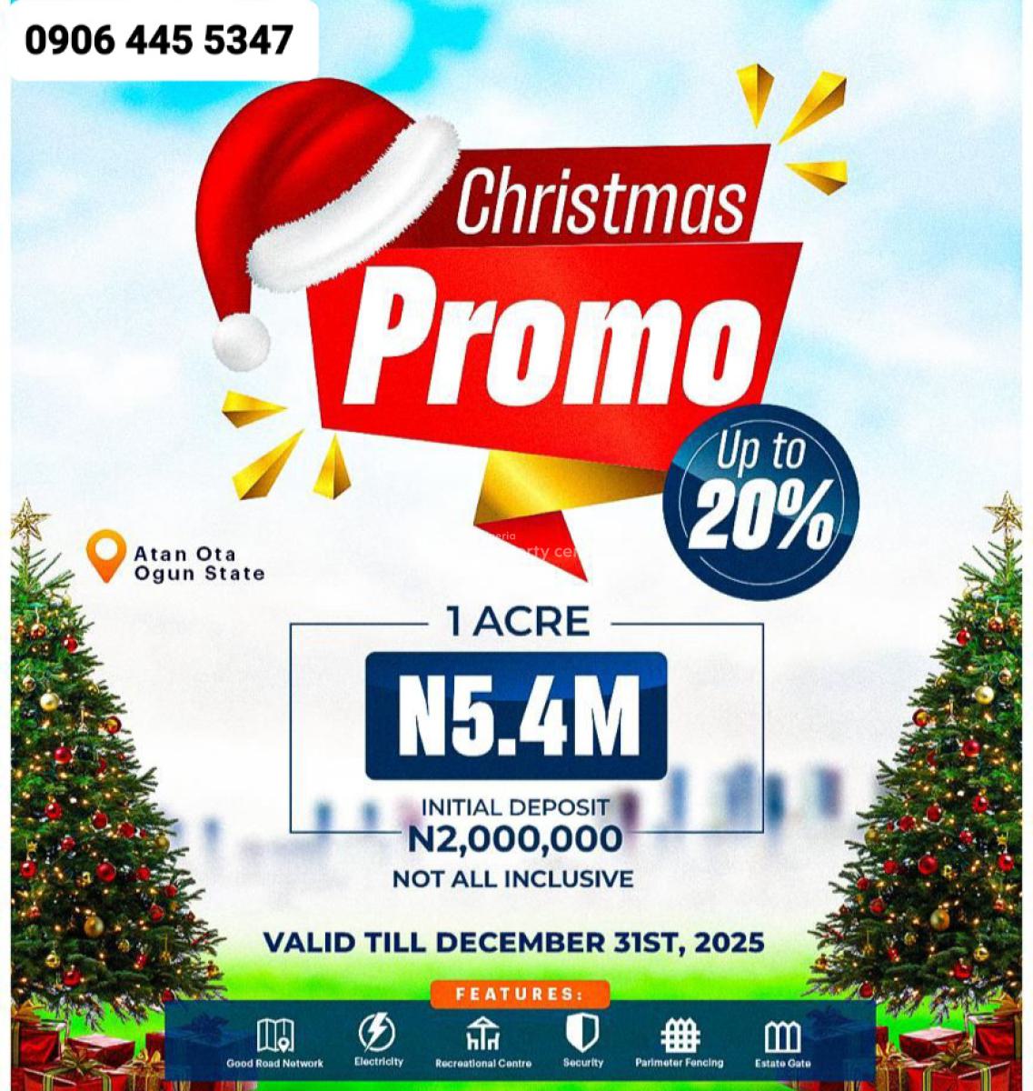 Plots and Acres of Land in Atan, Ota, Ogun State, Atan, Atan Ota, Ado-odo/ota, Ogun, Residential Land for Sale