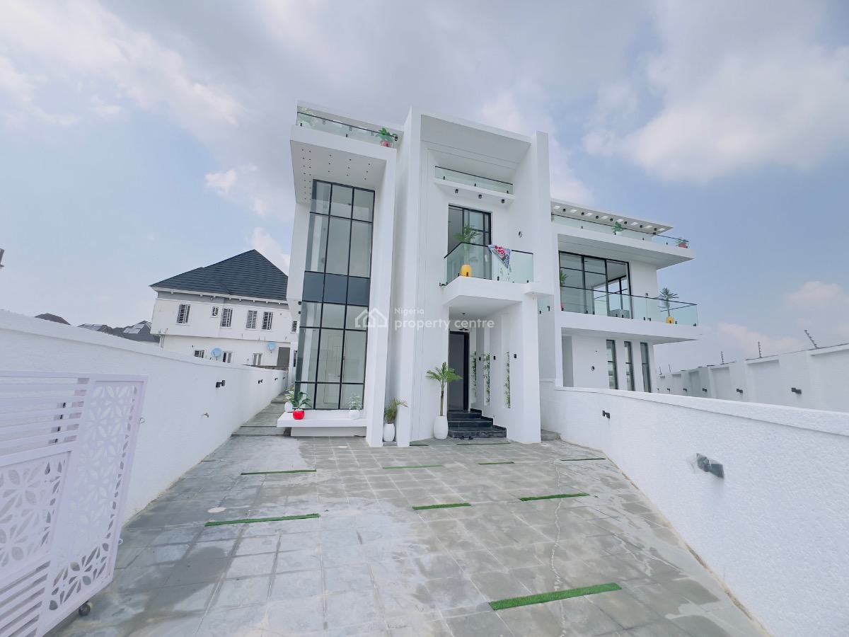 5bedroom Detached Duplex with Bq, Chevron Alternative, Lekki, Lagos, Detached Duplex for Sale
