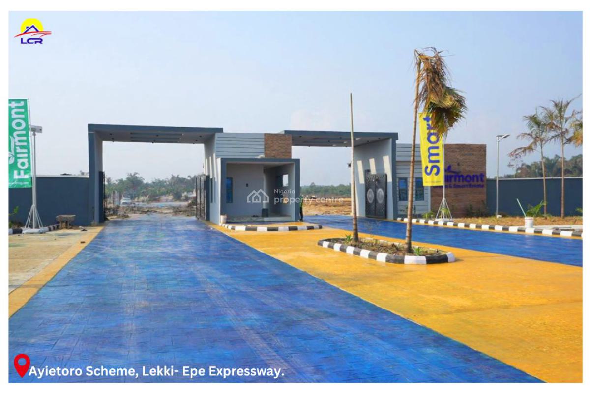 Stunning C of O Land in a Secured Estate Facing The Airport, Stunning C of O Land By The Airport, N1m Deposit & Spread Bal for 24m, Ibeju Lekki, Lagos, Mixed-use Land for Sale