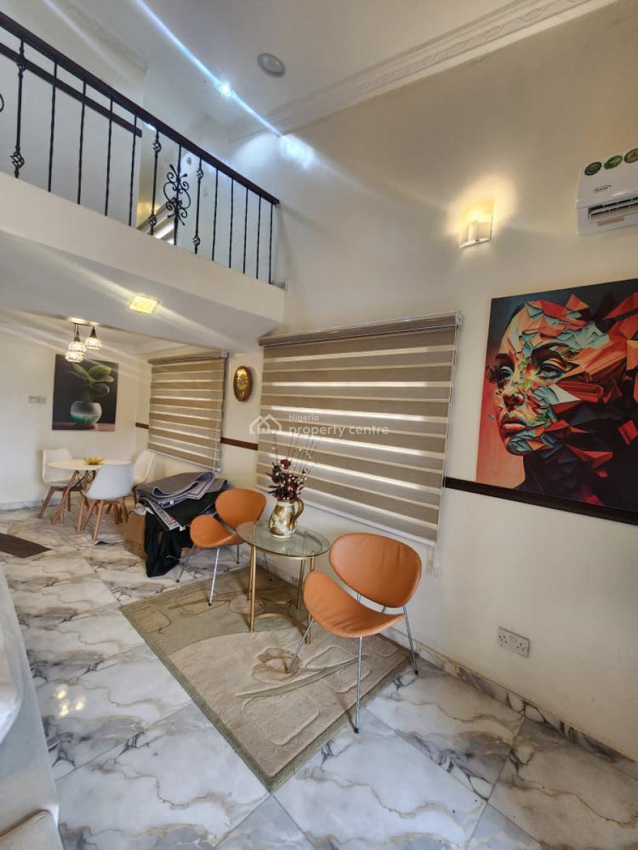Stylish Furnished 2 Bedrooms Duplex, Off Ishaga Road, Surulere, Lagos, Detached Duplex for Rent