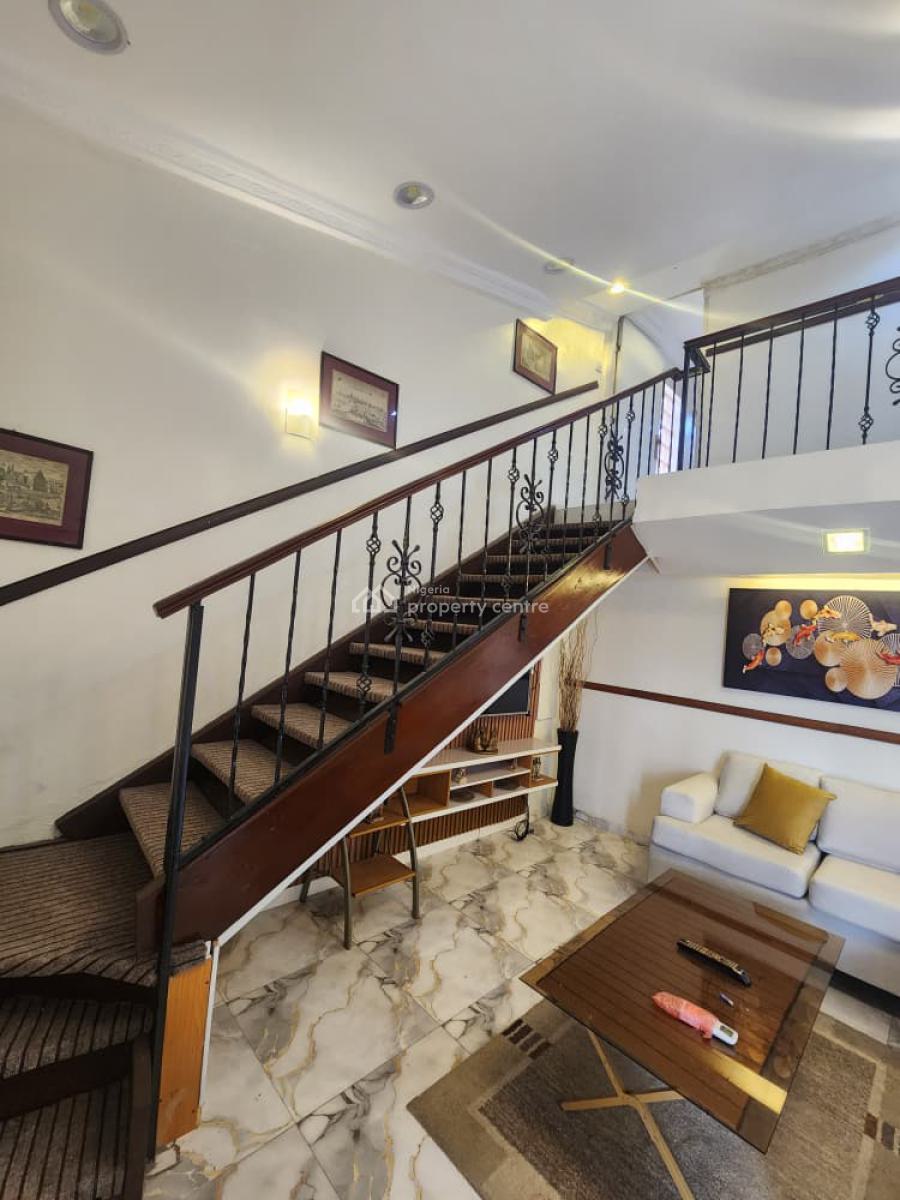 Stylish Furnished 2 Bedrooms Duplex, Off Ishaga Road, Surulere, Lagos, Detached Duplex for Rent
