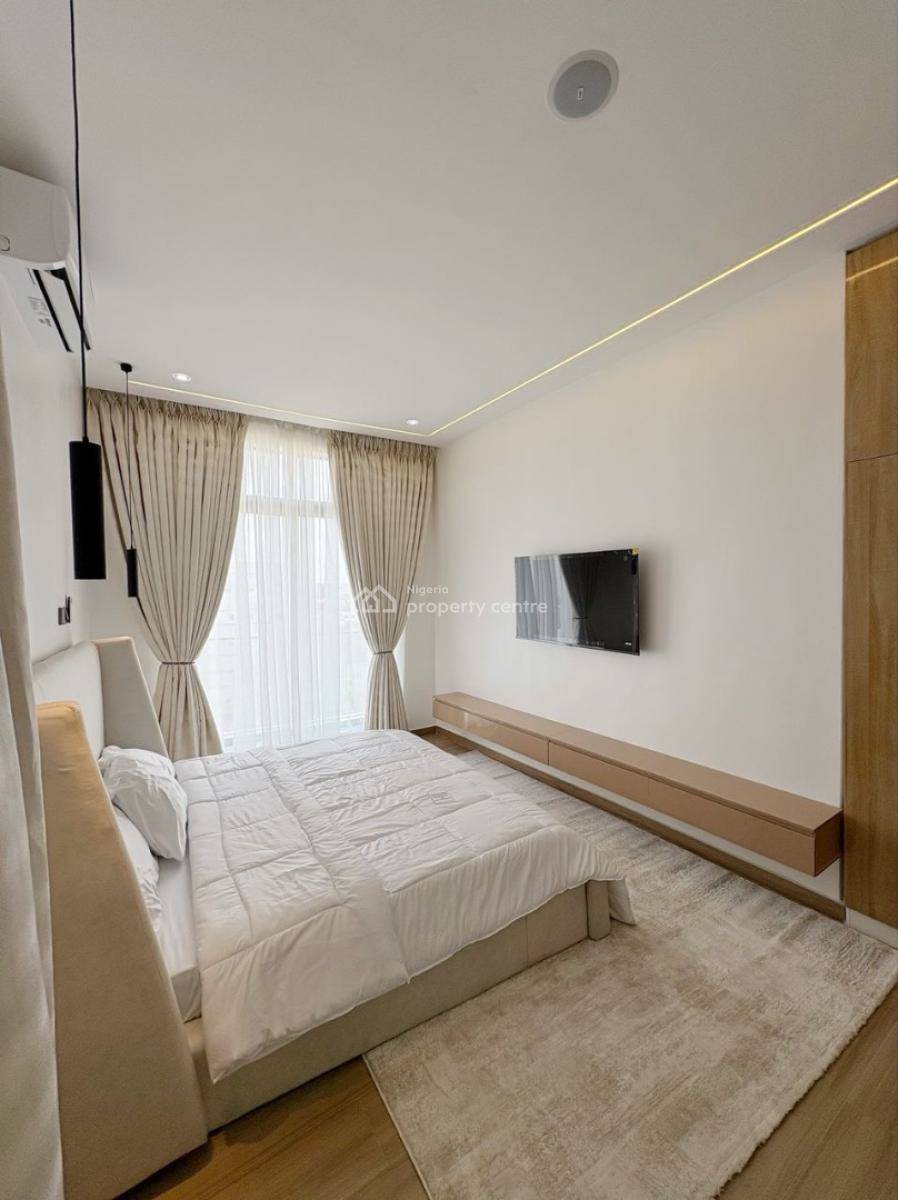 a Brand New Luxury 3bedroom Alexa Smart Home with 4 Balconies, Swimmin, Lekki Phase 1, Lekki, Lagos, Flat / Apartment Short Let