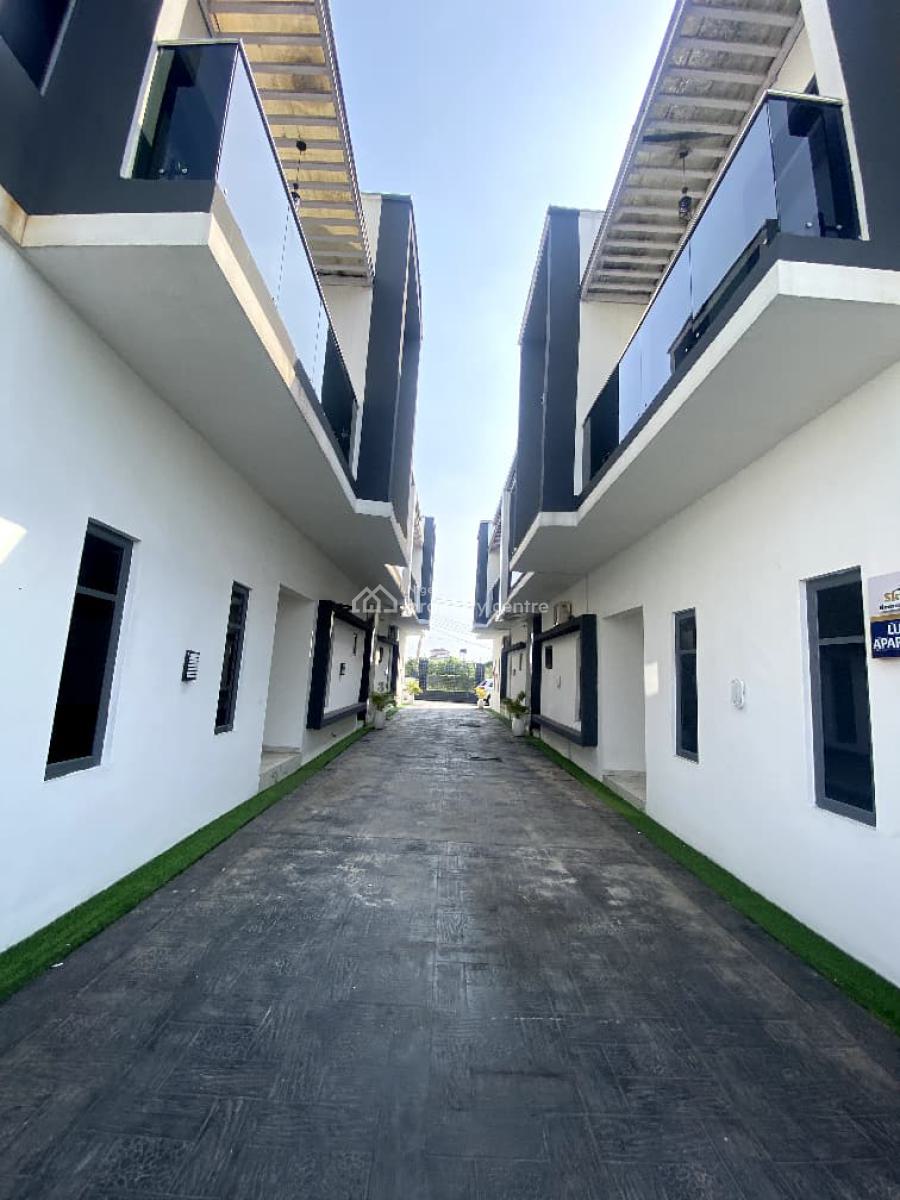 Newly Built 4 Bedroom Terrace Duplex in a Secure Estate, Ajah, Lekki, Lagos, Terraced Duplex for Sale