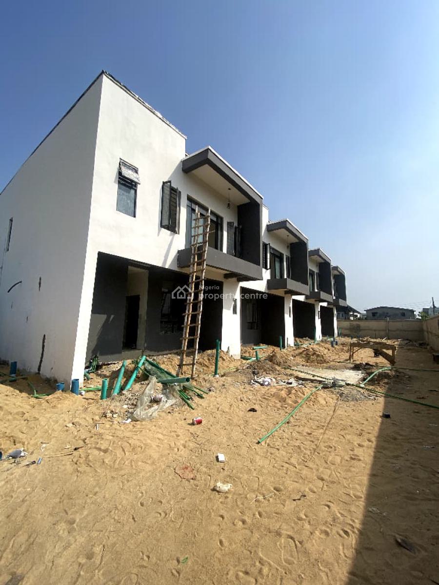 Newly Built 4 Bedroom Terrace Duplex in a Secure Estate, Ajah, Lekki, Lagos, Terraced Duplex for Sale
