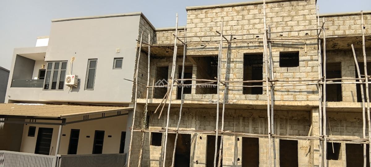 3 Bedroom Terrace Duplex with Bq @ Carcass Level, Kabusa Garden Estate, Abuja, Dakwo, Abuja, Terraced Duplex for Sale