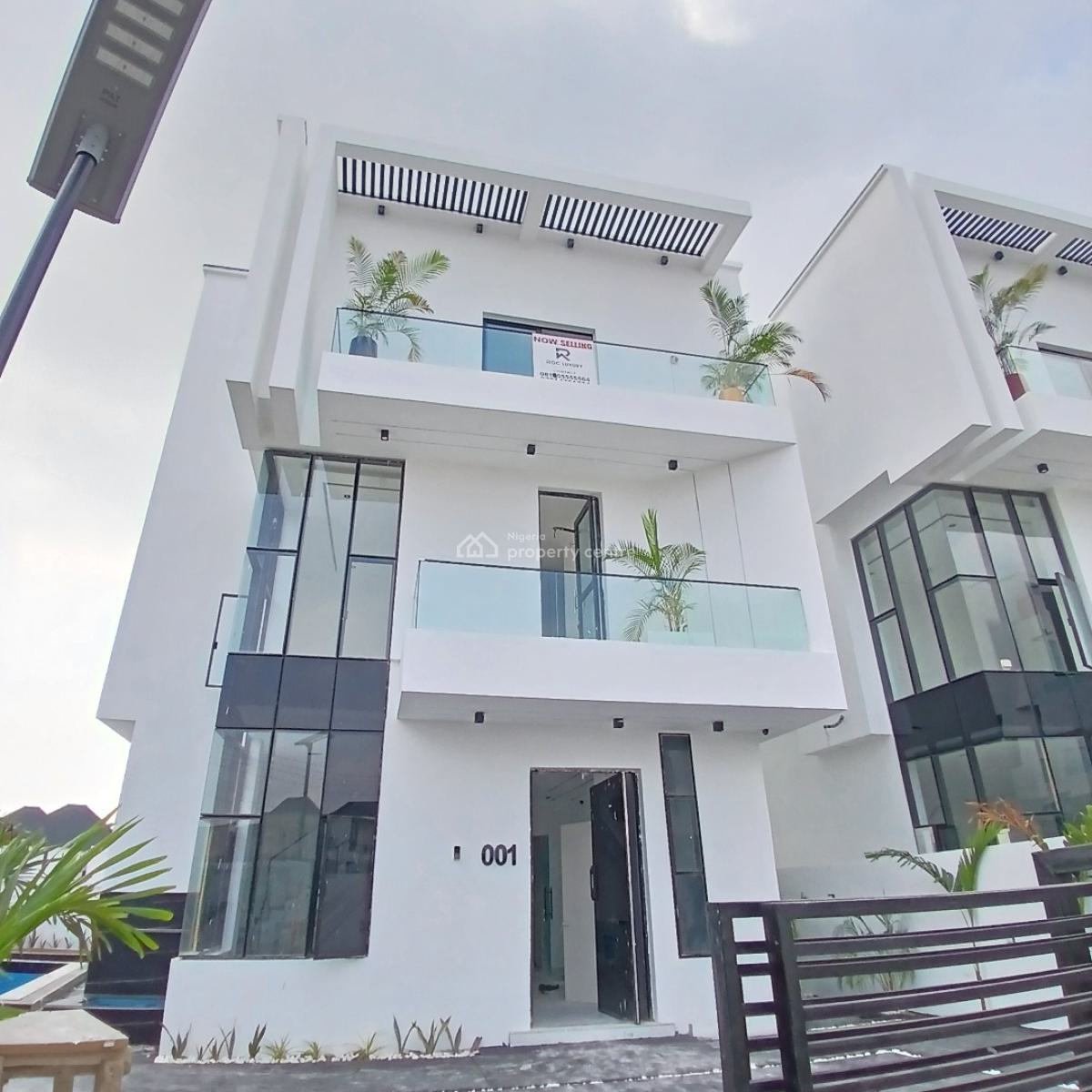 Luxury 5 Bedroom Detached Duplex with Pool, Bq, Chevron Toll Gate, Orchid Road, Lekki, Lagos, Detached Duplex for Sale