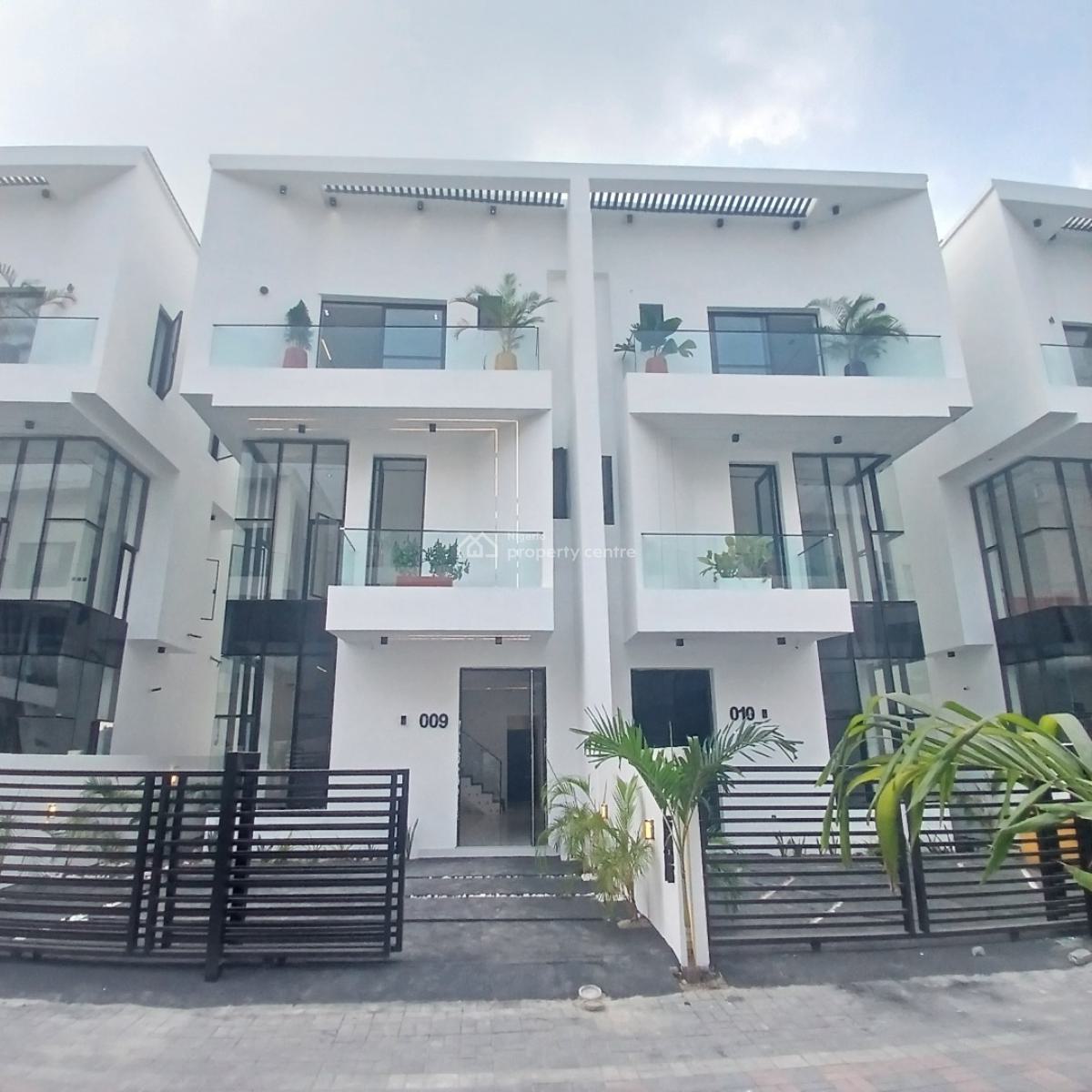 Beautiful 4-bedroom Semi-detached Duplex with Bq, Chevron Toll Gate, Orchid Road, Lekki, Lagos, Semi-detached Duplex for Sale