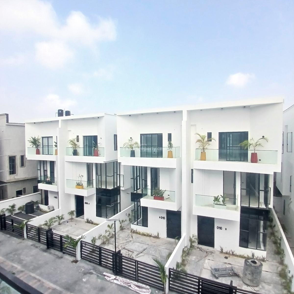 Beautiful 4-bedroom Semi-detached Duplex with Bq, Chevron Toll Gate, Orchid Road, Lekki, Lagos, Semi-detached Duplex for Sale