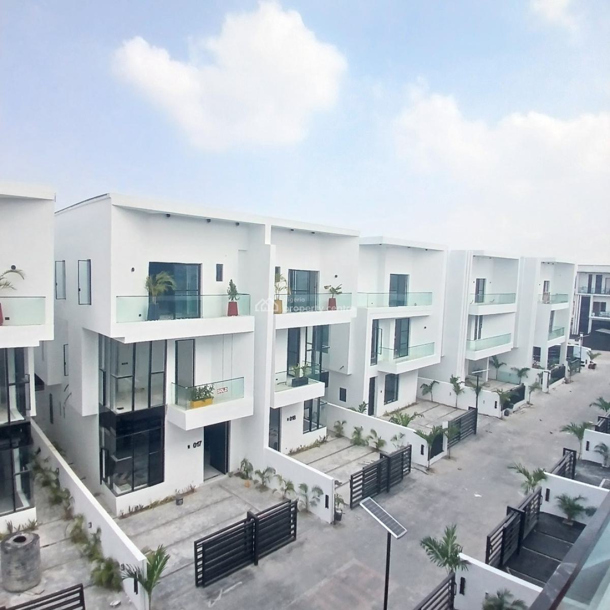 Beautiful 4-bedroom Semi-detached Duplex with Bq, Chevron Toll Gate, Orchid Road, Lekki, Lagos, Semi-detached Duplex for Sale