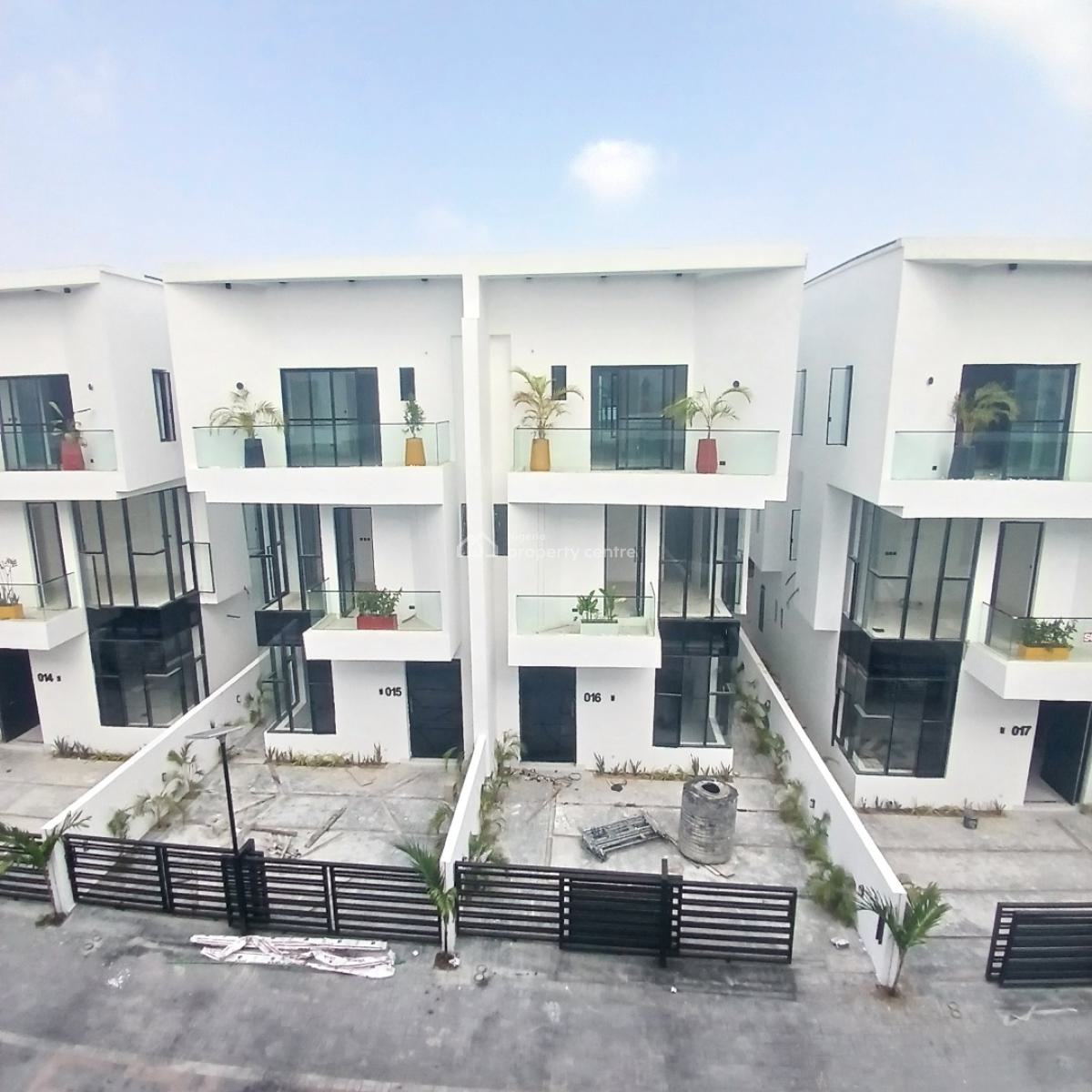 Beautiful 4-bedroom Semi-detached Duplex with Bq, Chevron Toll Gate, Orchid Road, Lekki, Lagos, Semi-detached Duplex for Sale