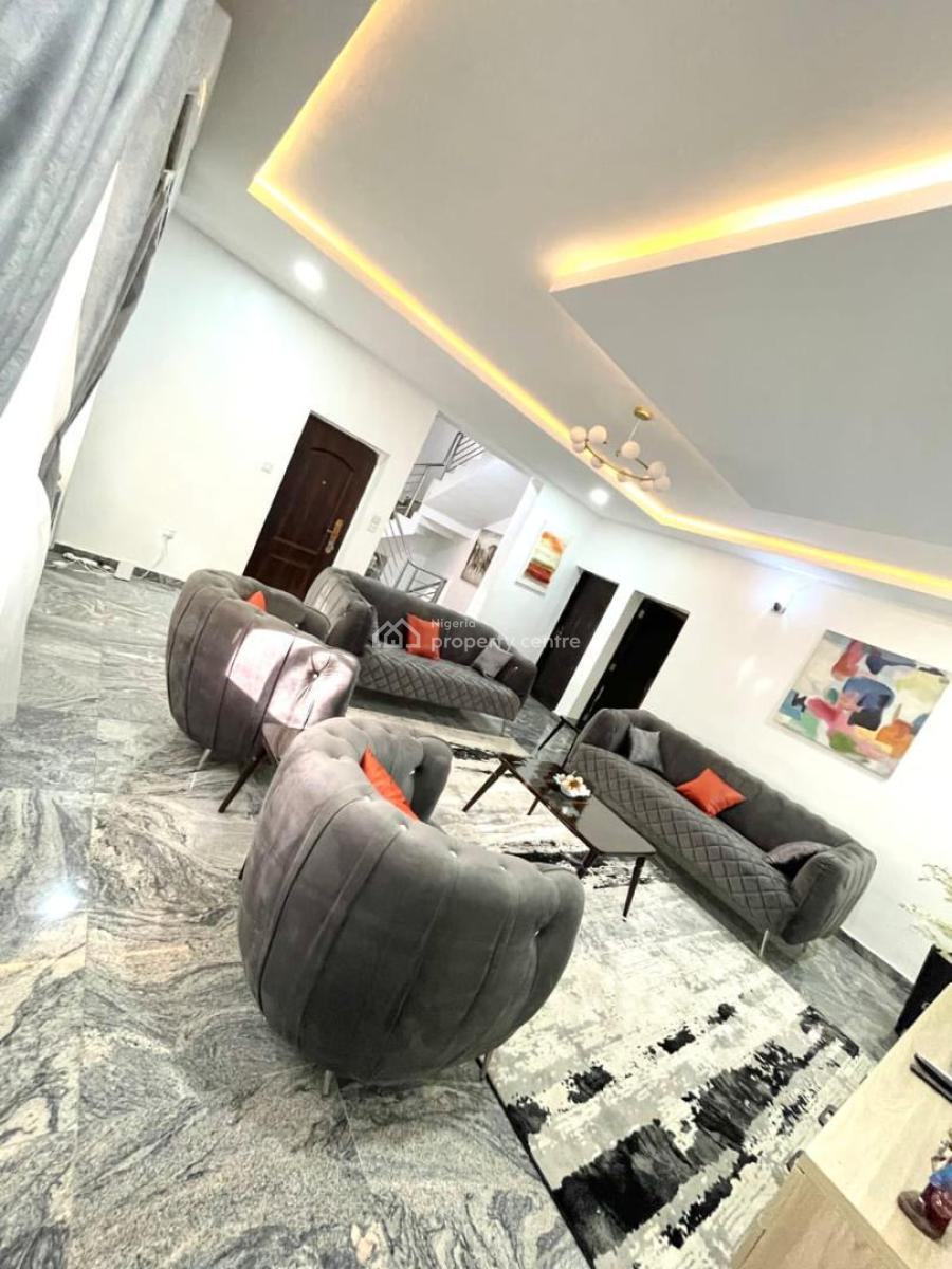 Fully Furnished 4 Bedroom Terrace Duplex with Bq, Wuye, Abuja, Terraced Duplex for Rent