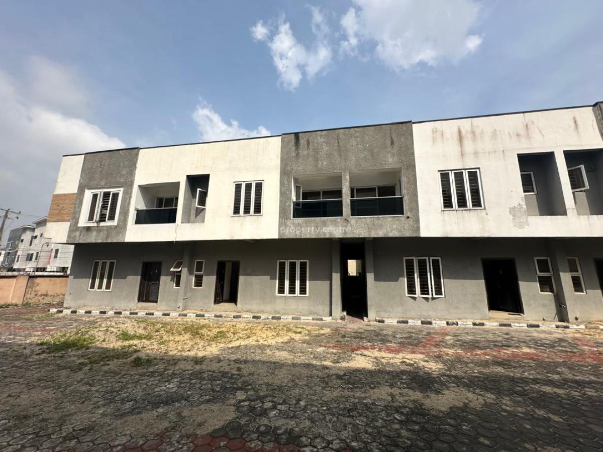 Spacious 8 Units of 3-bedroom Terrace Duplexes with Bq, Ajiran, Agungi, Lekki, Lagos, Block of Flats for Sale