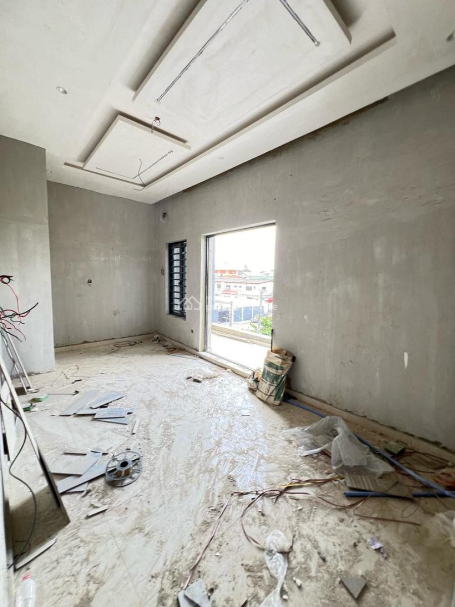 Excellently Built 4 Bedroom Terrace Duplex with Self Compound, Adeniyi Jones, Ikeja, Lagos, Terraced Duplex for Sale