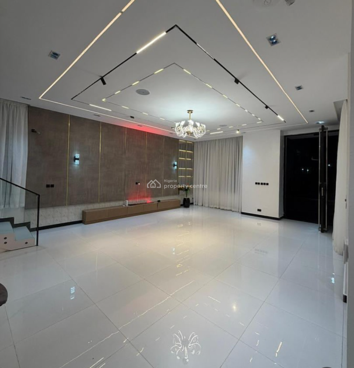 Luxury 5 Bedroom Fully Detached Duplex with Bq, Chevron Toll Gate, Lekki, Lagos, Detached Duplex for Sale