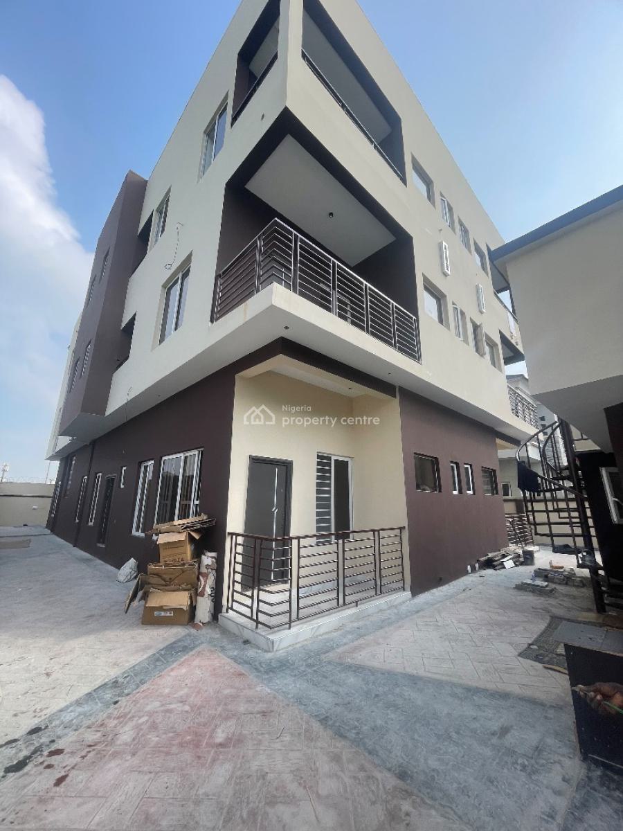 Brand New 2 Bedroom Apartment, Atlantic View Estate, New Road Bus Stop, Igbo Efon, Lekki, Lagos, Flat / Apartment for Rent