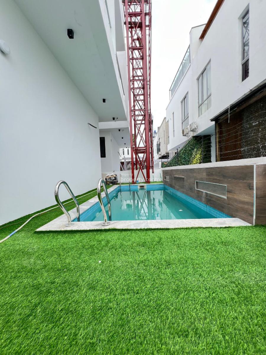 Lovely 5 Bedroom Duplex with a Bq and a Pool, Osapa, Lekki, Lagos, House for Sale
