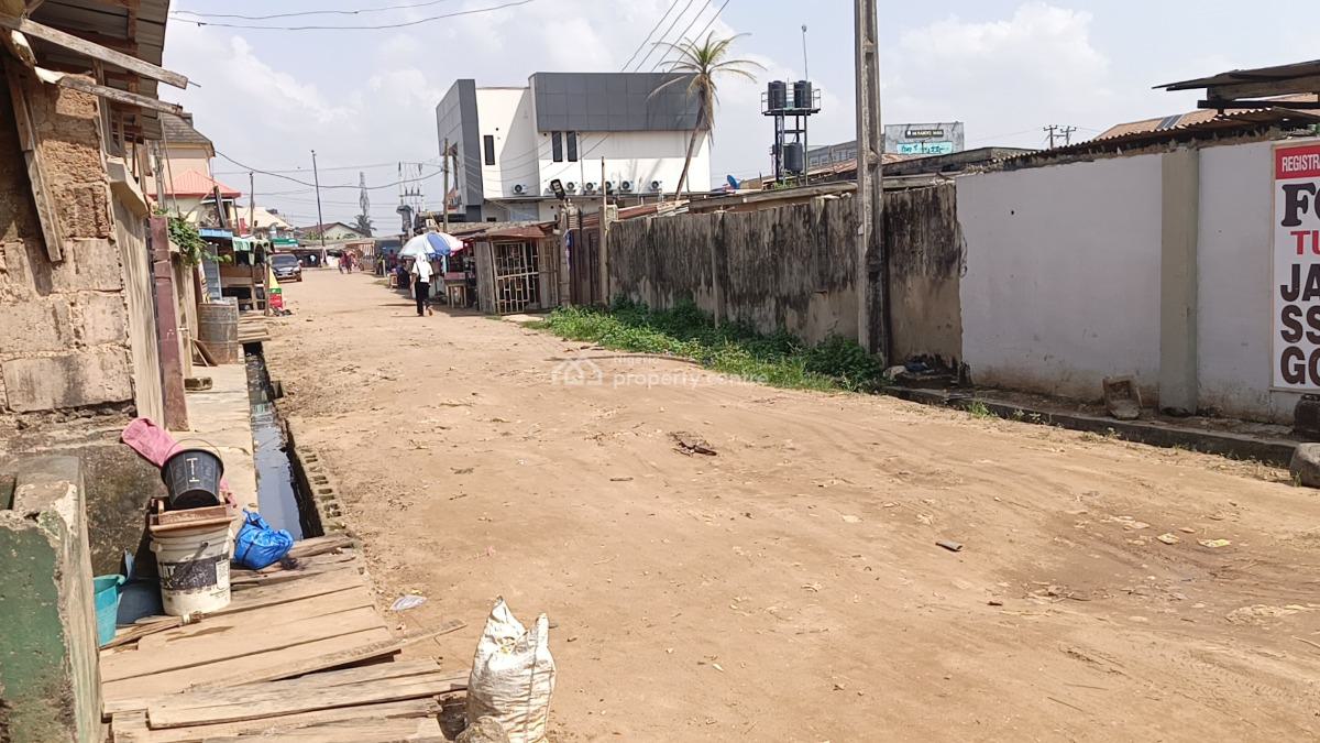 Standard Corner Piece Half Plot of Land(60 By 60) with C of O, Fatolu B/stop,beside Lasolas Club, Ipaja, Lagos, Mixed-use Land for Sale