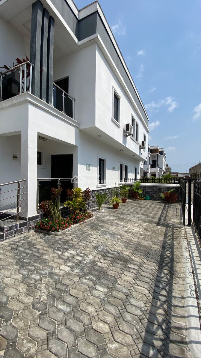 Furnished 3 Bedroom Duplex with Inverter, Richland Garden Estate After Beechwood, Bogije, Ibeju Lekki, Lagos, Semi-detached Duplex for Rent