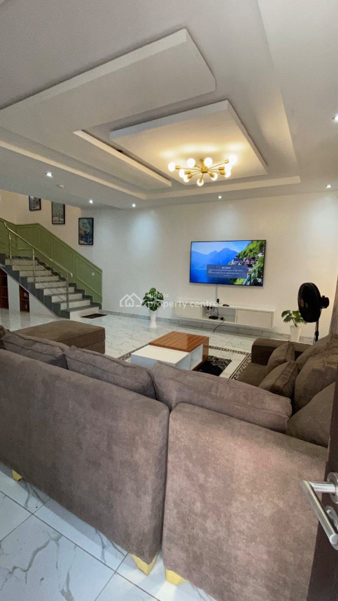 Furnished 3 Bedroom Duplex with Inverter, Richland Garden Estate After Beechwood, Bogije, Ibeju Lekki, Lagos, Semi-detached Duplex for Rent