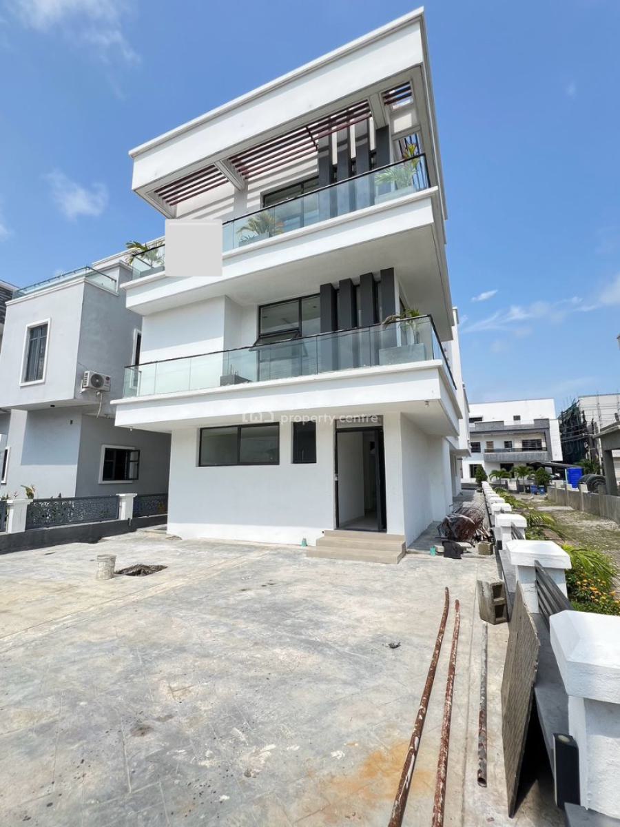 Excellent 5 Bedroom Duplex with a Pool and a Bq, Osapa, Lekki, Lagos, House for Sale