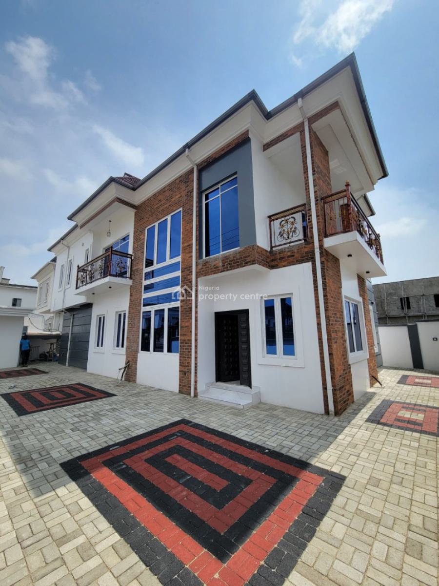 Newly Built 5 Bedroom Duplex, Lekki Scheme 2 Estate By Abram Adesanya, Ajah, Lagos, Semi-detached Duplex for Rent