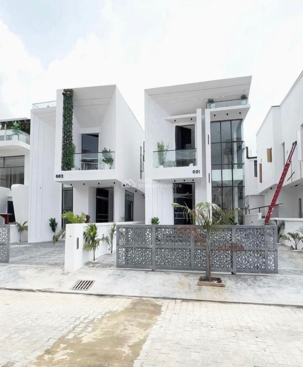 Beautifully Built Contemporary 5 Bedroom Fully Detached Duplex, Chevron, Lekki Phase 2, Lekki, Lagos, Detached Duplex for Sale